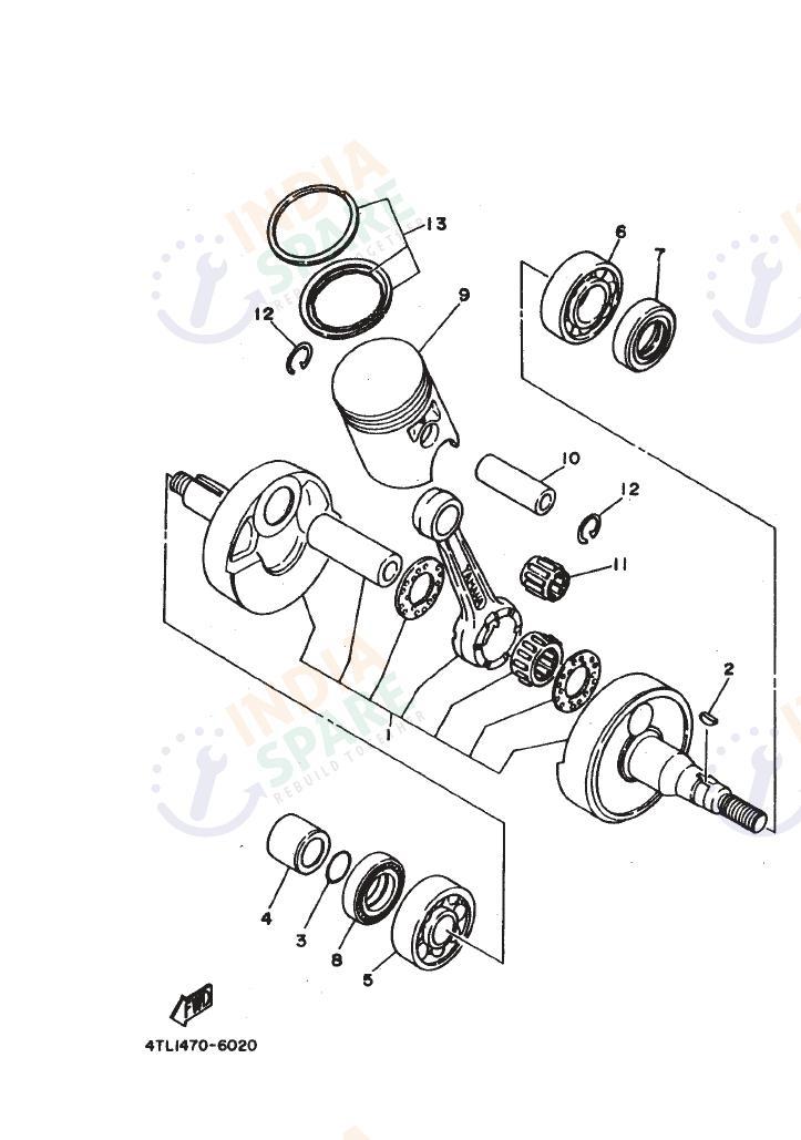 CRANKSHAFT & PISTON